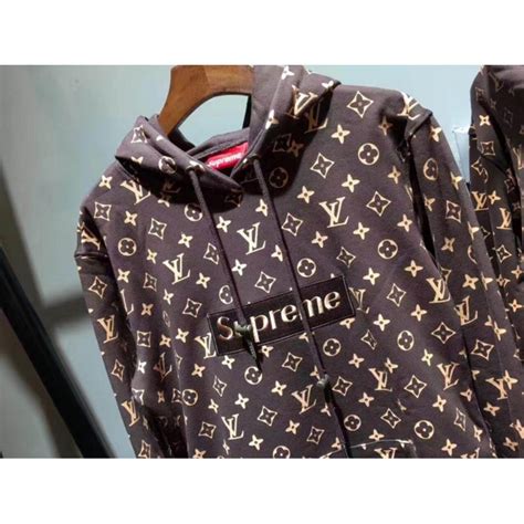 louis vuitton x supreme hoodie red|supreme lv hoodie retail price.